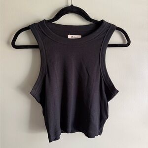 Madewell Ribbed Cropped Tank